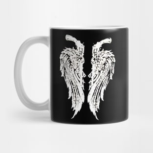 Angel wings with Guns Mug